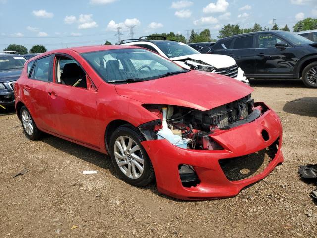 JM1BL1L74D1797769 - 2013 MAZDA 3 I RED photo 4