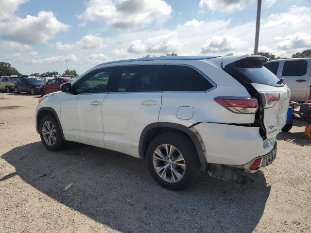 5TDKKRFH1FS068267 - 2015 TOYOTA HIGHLANDER XLE Білий фото 2