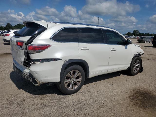 5TDKKRFH1FS068267 - 2015 TOYOTA HIGHLANDER XLE Білий фото 3