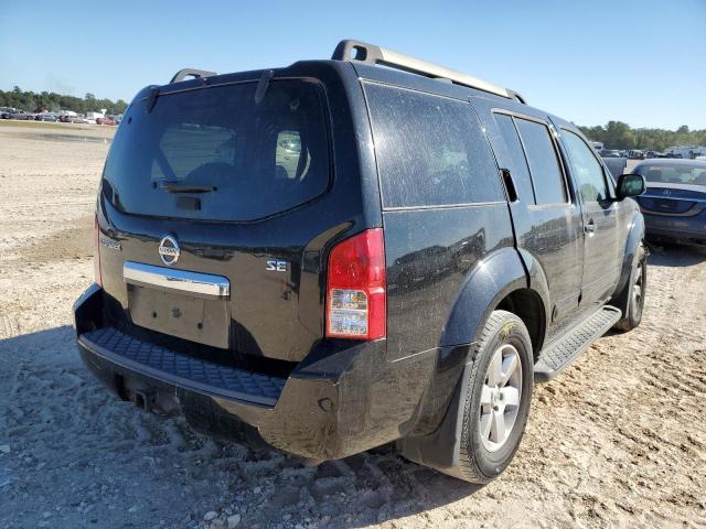 5N1AR18U68C635222 - 2008 NISSAN PATHFINDER S 黑色 照片 4