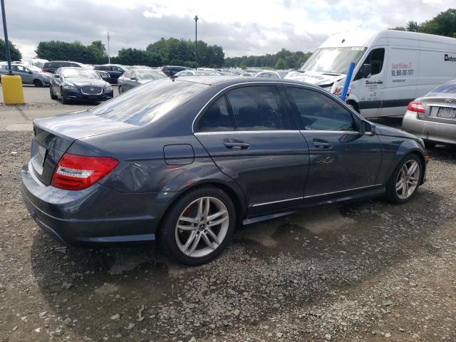 WDDGF4HBXEG207817 - 2014 MERCEDES-BENZ C 250 GRAY photo 3