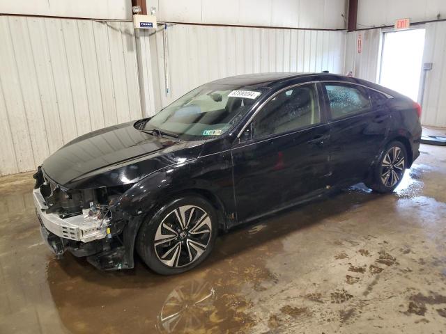 JHMFC1F72JX043709 - 2018 HONDA CIVIC EXL შავი ფოტო 1