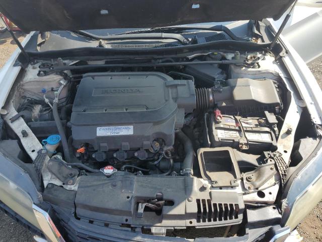 1HGCT2B86EA001675 - 2014 HONDA ACCORD EXL WHITE photo 11