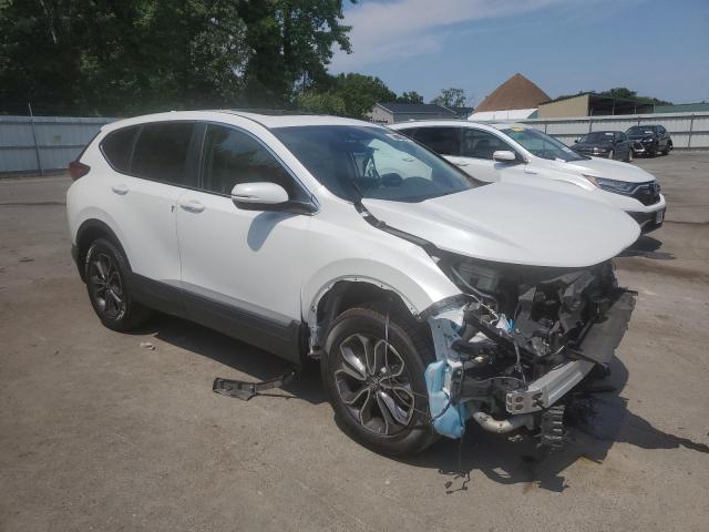 2HKRW2H52LH612497 - 2020 HONDA CR-V EX WHITE photo 4