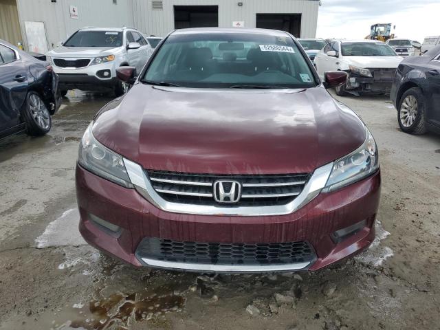 1HGCR2F55FA098576 - 2015 HONDA ACCORD SPORT BURGUNDY photo 5