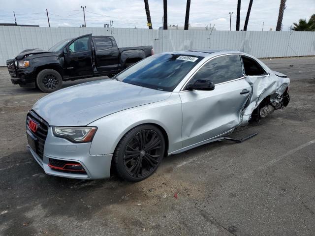 WAUCGAFR0EA020672 - 2014 AUDI S5 PREMIUM PLUS ვერცხლისფერი ფოტო 1