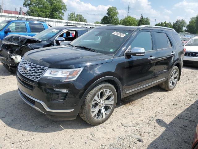 1FM5K8HT3JGC84211 - 2018 FORD EXPLORER PLATINUM BLACK photo 1