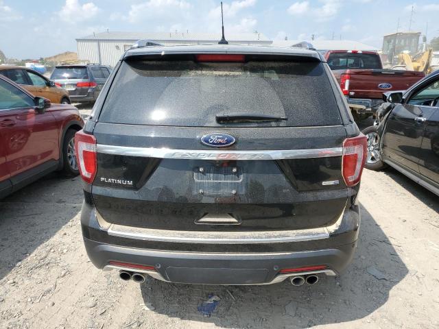 1FM5K8HT3JGC84211 - 2018 FORD EXPLORER PLATINUM BLACK photo 6