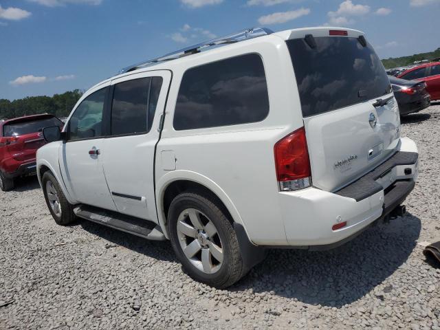 5N1BA0ND2BN601042 - 2011 NISSAN ARMADA SV WHITE photo 2