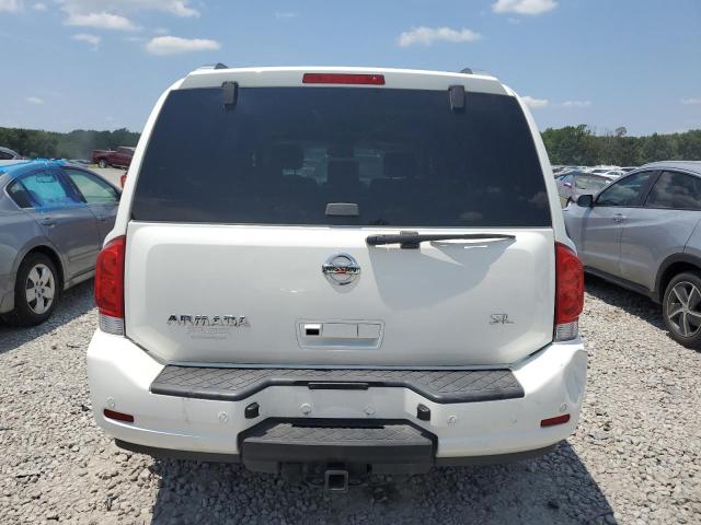 5N1BA0ND2BN601042 - 2011 NISSAN ARMADA SV WHITE photo 6