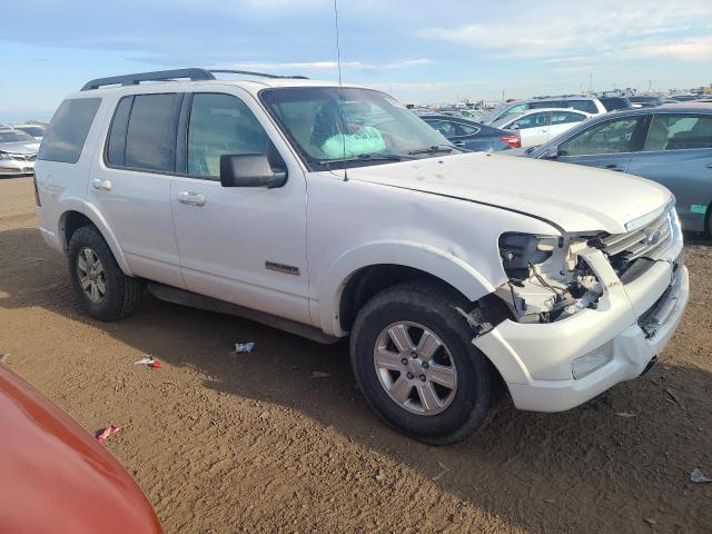 1FMEU73E28UA72540 - 2008 FORD EXPLORER XLT WHITE photo 4