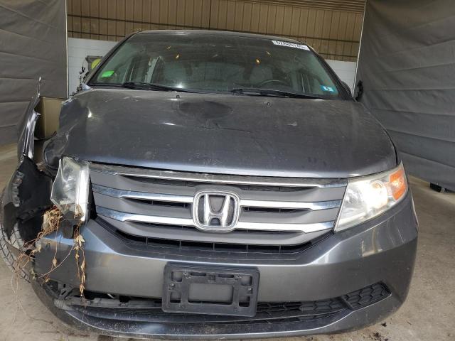 5FNRL5H61CB096991 - 2012 HONDA ODYSSEY EXL ნაცრისფერი ფოტო 5