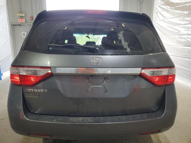 5FNRL5H61CB096991 - 2012 HONDA ODYSSEY EXL ნაცრისფერი ფოტო 6