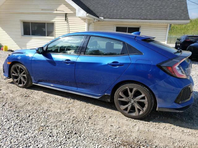 SHHFK7H45JU237735 - 2018 HONDA CIVIC SPORT 蓝色 照片 2