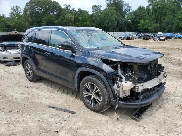 5TDKKRFH4GS149698 - 2016 TOYOTA HIGHLANDER XLE 黑色 照片 4