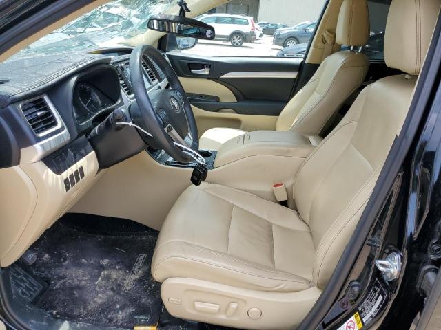 5TDKKRFH4GS149698 - 2016 TOYOTA HIGHLANDER XLE 黑色 照片 7