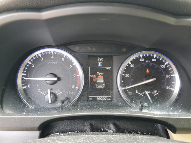 5TDKKRFH4GS149698 - 2016 TOYOTA HIGHLANDER XLE 黑色 照片 9