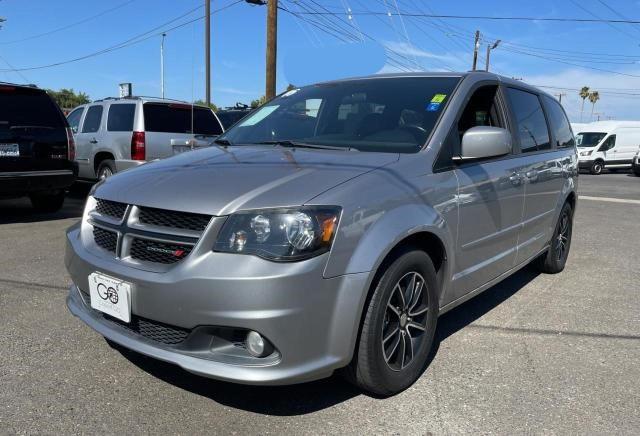 2C4RDGEG6GR275513 - 2016 DODGE GRAND CARA R/T GRAY photo 2