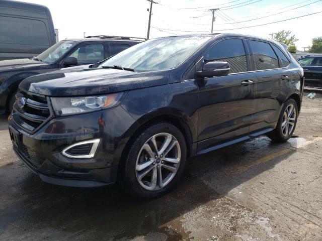 2FMTK4AP1FBB25604 - 2015 FORD EDGE SPORT BLACK photo 1