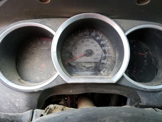 5TETX22N75Z049054 - 2005 TOYOTA TACOMA ACCESS CAB ვერცხლისფერი ფოტო 9