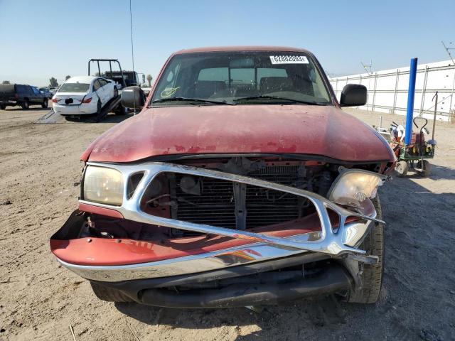 5TEGN92N02Z107002 - 2002 TOYOTA TACOMA DOUBLE CAB PRERUNNER RED photo 5