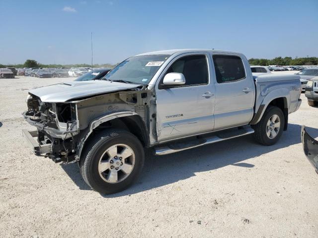 5TFJU4GN5CX025280 - 2012 TOYOTA TACOMA DOUBLE CAB PRERUNNER SILVER photo 1