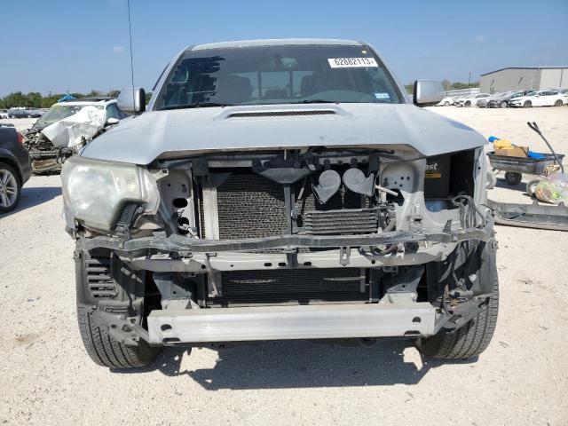 5TFJU4GN5CX025280 - 2012 TOYOTA TACOMA DOUBLE CAB PRERUNNER SILVER photo 5