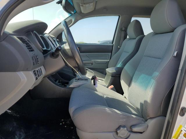 5TFJU4GN5CX025280 - 2012 TOYOTA TACOMA DOUBLE CAB PRERUNNER SILVER photo 7