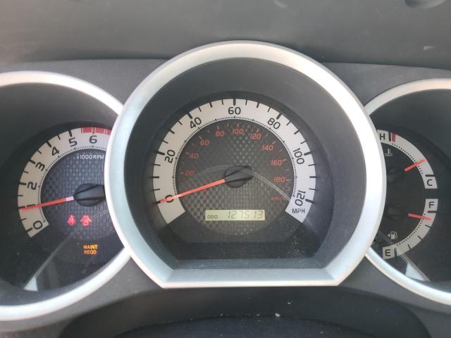 5TFJU4GN5CX025280 - 2012 TOYOTA TACOMA DOUBLE CAB PRERUNNER SILVER photo 9