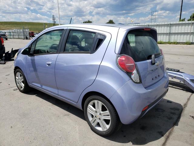 KL8CB6S97EC459806 - 2014 CHEVROLET SPARK LS PURPLE photo 2