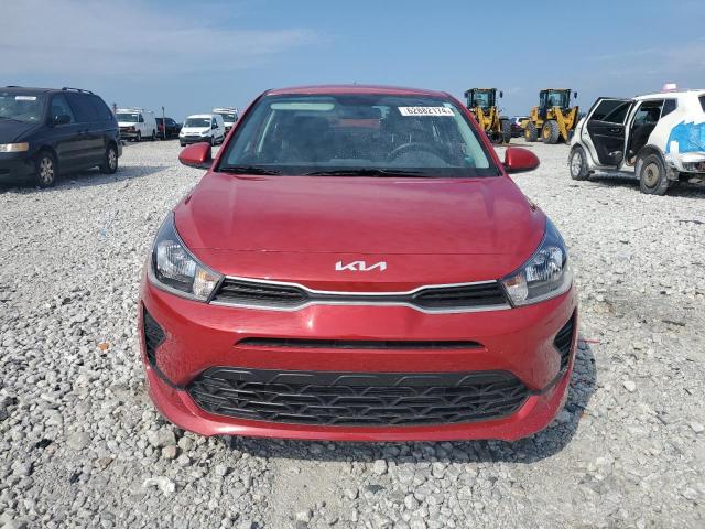 3KPA24AD5PE621162 - 2023 KIA RIO LX RED photo 5