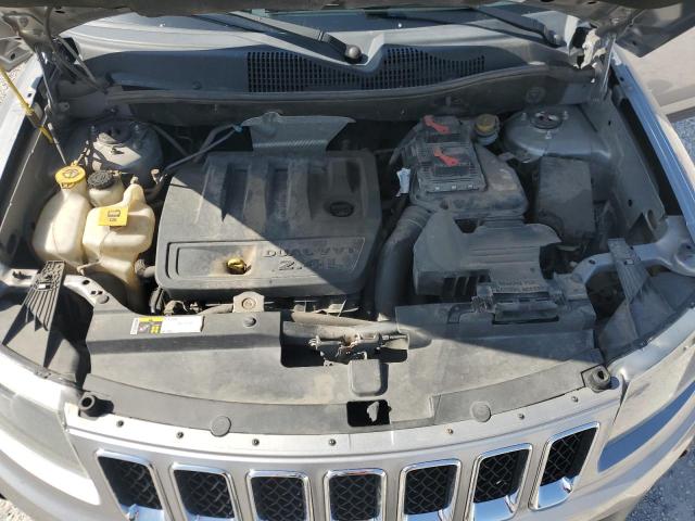 1C4NJCBB0HD134594 - 2017 JEEP COMPASS SPORT 银色 照片 12