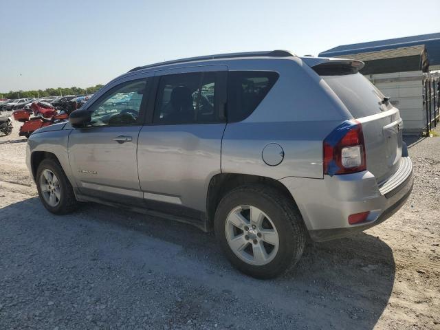 1C4NJCBB0HD134594 - 2017 JEEP COMPASS SPORT 银色 照片 2