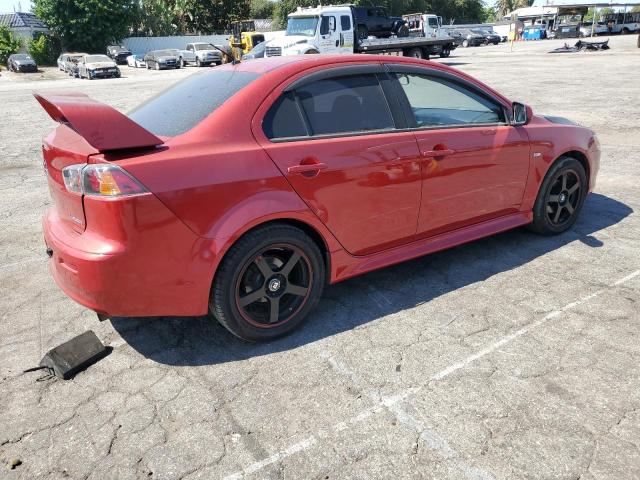 JA32U2FU9EU007823 - 2014 MITSUBISHI LANCER ES/ES SPORT RED photo 3