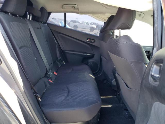 JTDKBRFU2H3558265 - 2017 TOYOTA PRIUS CHARCOAL photo 10