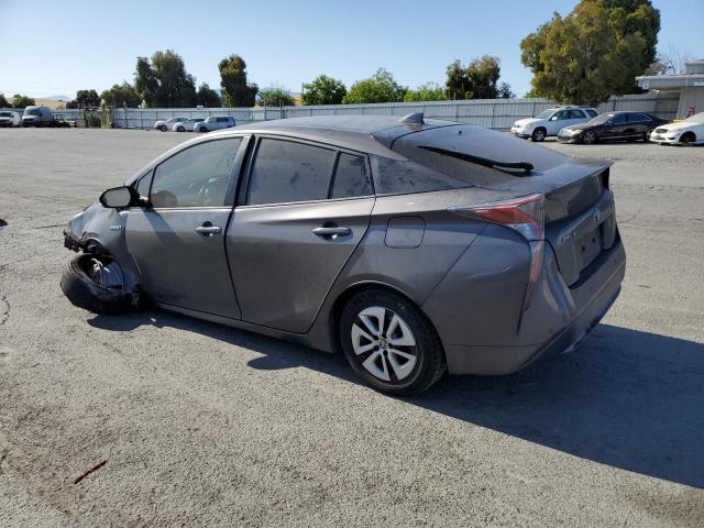 JTDKBRFU2H3558265 - 2017 TOYOTA PRIUS CHARCOAL photo 2