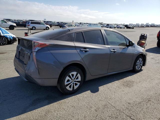 JTDKBRFU2H3558265 - 2017 TOYOTA PRIUS CHARCOAL photo 3