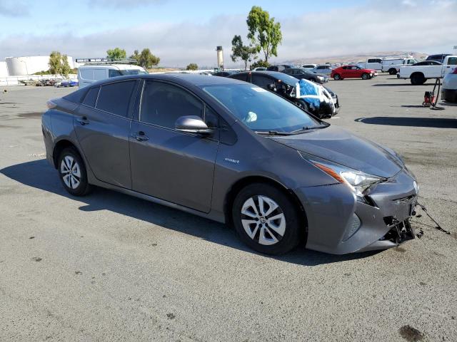 JTDKBRFU2H3558265 - 2017 TOYOTA PRIUS CHARCOAL photo 4
