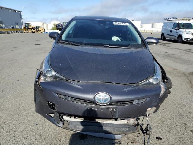JTDKBRFU2H3558265 - 2017 TOYOTA PRIUS CHARCOAL photo 5