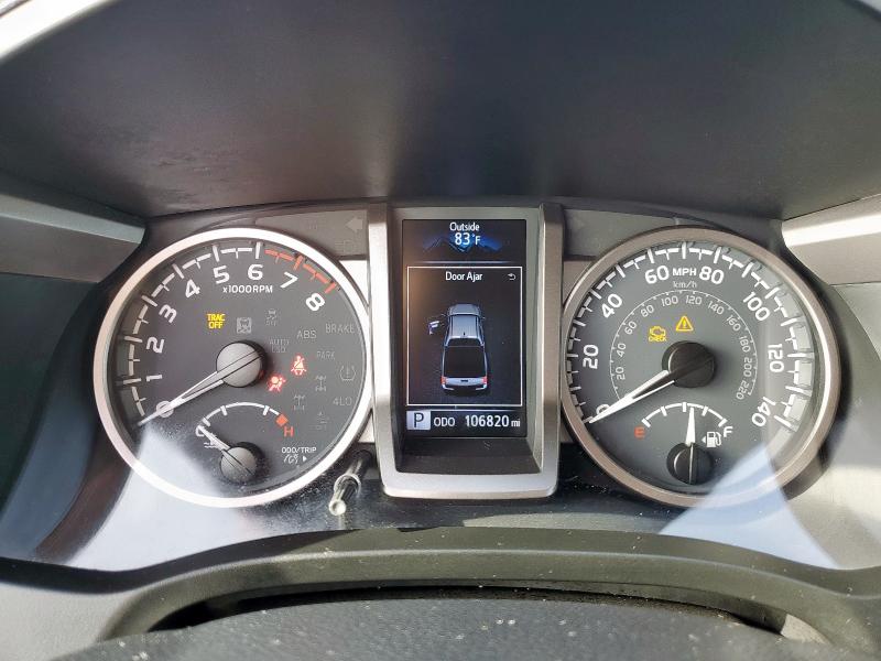 3TMBZ5DN4NM033413 - 2022 TOYOTA TACOMA DOUBLE CAB შავი ფოტო 9