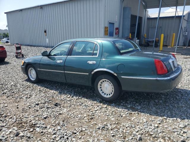 1LNHM81W21Y737739 - 2001 LINCOLN TOWN CAR EXECUTIVE Կանաչ լուսանկար 2