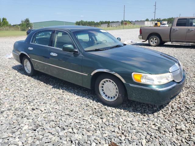 1LNHM81W21Y737739 - 2001 LINCOLN TOWN CAR EXECUTIVE Կանաչ լուսանկար 4