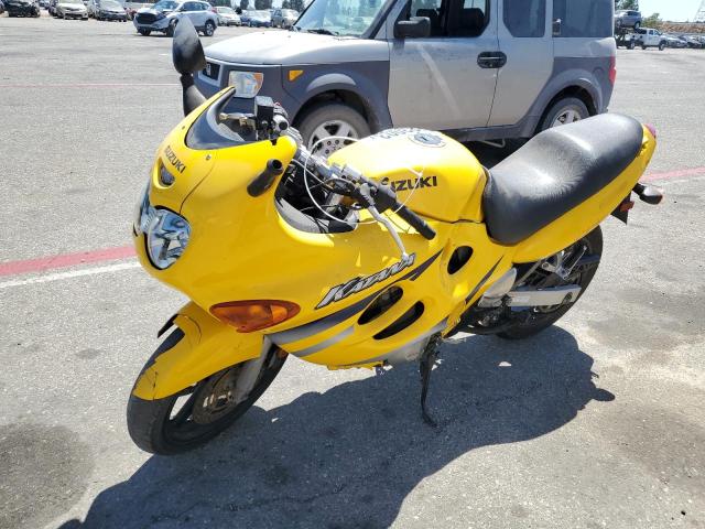 JS1GN79A122102400 - 2002 SUZUKI GSX600 F YELLOW photo 2