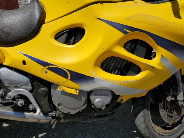 JS1GN79A122102400 - 2002 SUZUKI GSX600 F YELLOW photo 7