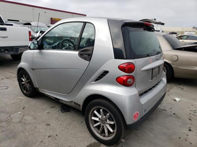 WMEEJ31X38K164733 - 2008 SMART FORTWO PURE GRAY photo 2