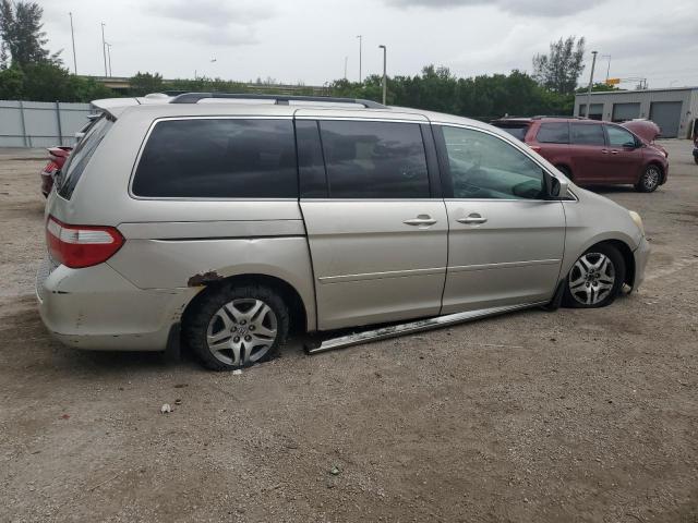 5FNRL38795B130613 - 2005 HONDA ODYSSEY EXL GRAY photo 3