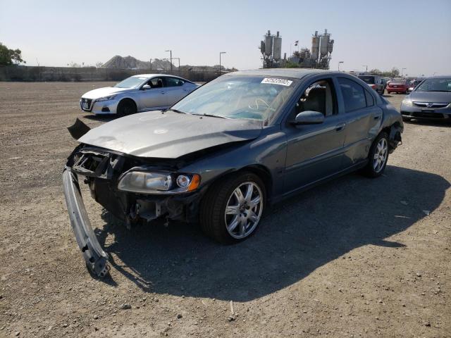 YV1RS592552448789 - 2005 VOLVO S60 2.5T GREEN photo 2