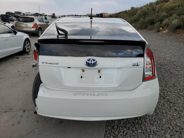 JTDKN3DU3F1958965 - 2015 TOYOTA PRIUS WHITE photo 6