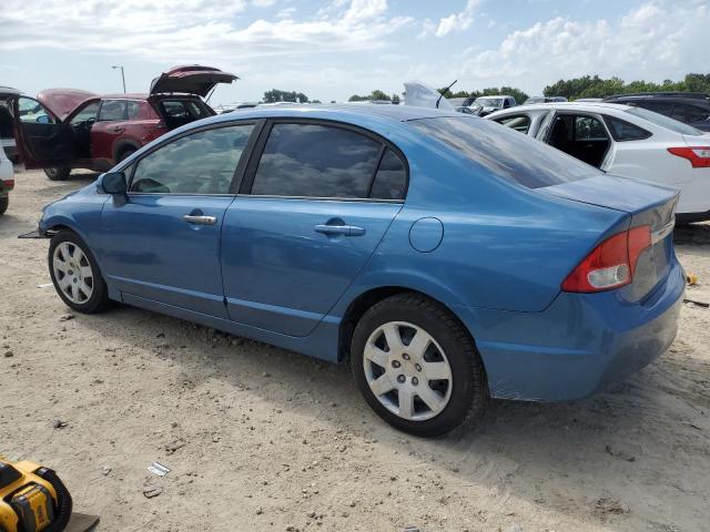 19XFA1F5XBE000811 - 2011 HONDA CIVIC LX BLUE photo 2