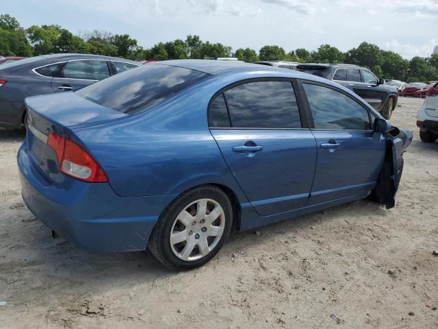 19XFA1F5XBE000811 - 2011 HONDA CIVIC LX BLUE photo 3